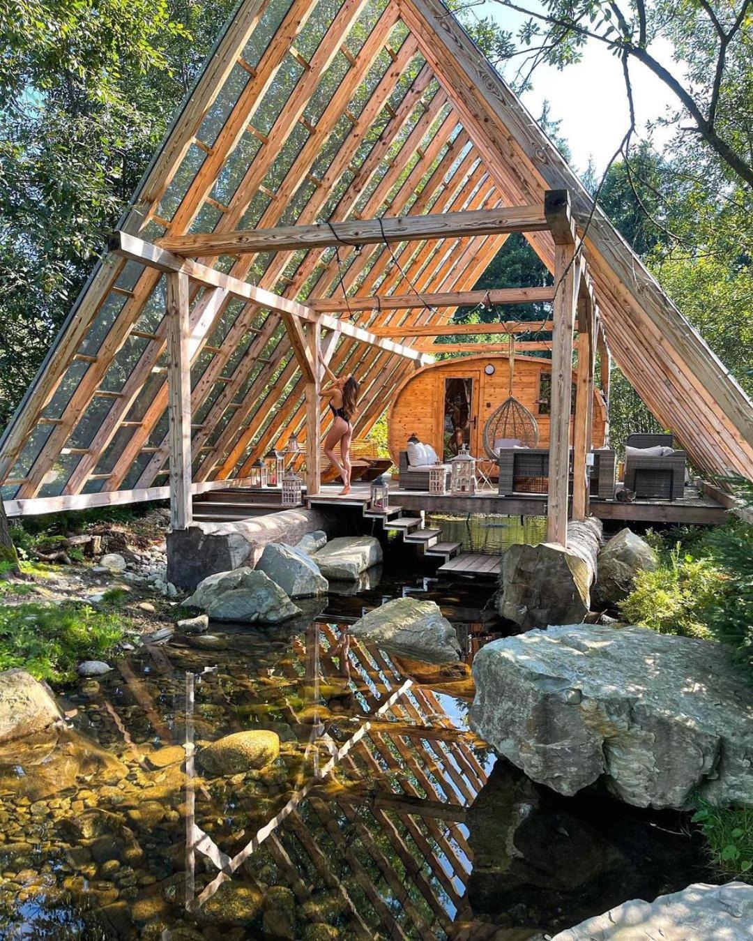Gorska Osada Luxury Chalets Zakopane Poronin Εξωτερικό φωτογραφία